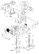Page A Diagram and Parts List for 13518-8 1988 MTD Lawn Tractor