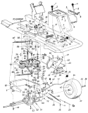 Page F Diagram and Parts List for 13518-8 1988 MTD Lawn Tractor