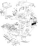 Part Location Diagram of 731-0501 MTD Bezel