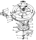 Part Location Diagram of 710-0879 MTD Hex Screw, 3/8-24 x 1.25