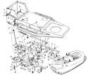 Page B Diagram and Parts List for 135C450F033 1995 MTD Lawn Tractor