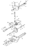 Page H Diagram and Parts List for 135C450F033 1995 MTD Lawn Tractor