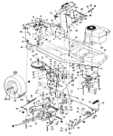 Page C Diagram and Parts List for 135C451F706 1995 MTD Lawn Tractor