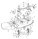 Page A Diagram and Parts List for 135C452E002 1995 MTD Lawn Tractor