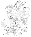 Page C Diagram and Parts List for 135E470F401 1995 MTD Lawn Tractor