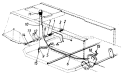 Page H Diagram and Parts List for 135L660F134 1995 MTD Lawn Tractor