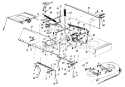 Page B Diagram and Parts List for 135L660G205 1995 MTD Lawn Tractor