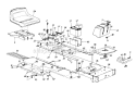 Page E Diagram and Parts List for 135L667F704 1995 MTD Lawn Tractor