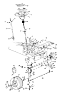Page J Diagram and Parts List for 135L667G730 1995 MTD Lawn Tractor