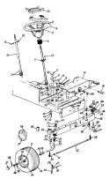 Page J Diagram and Parts List for 135L673G000 1995 MTD Lawn Tractor