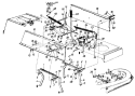 Page B Diagram and Parts List for 135L673G000 1995 MTD Lawn Tractor
