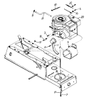 Page D Diagram and Parts List for 135M670G726 1995 MTD Lawn Tractor