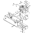 Page D Diagram and Parts List for 135M673G033 1995 MTD Lawn Tractor
