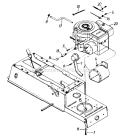 Page D Diagram and Parts List for 135M675G705 1995 MTD Lawn Tractor