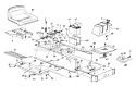 Page F Diagram and Parts List for 135M675G705 1995 MTD Lawn Tractor