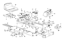 Page F Diagram and Parts List for 135M678G131 1995 MTD Lawn Tractor