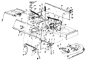 Page B Diagram and Parts List for 135M679G026 1995 MTD Lawn Tractor