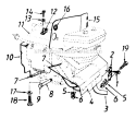 Page D Diagram and Parts List for 135O675G000 1995 MTD Lawn Tractor