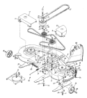 Page A Diagram and Parts List for 135O679H033 1995 MTD Lawn Tractor