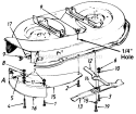 Page G Diagram and Parts List for 135O697G720 1995 MTD Lawn Tractor