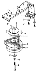 Page F Diagram and Parts List for 135O765N129 1995 MTD Lawn Tractor