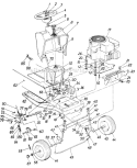 Part Location Diagram of 16548 MTD Panel Assembly-Dash