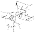 Page H Diagram and Parts List for 136-612-129 1986 MTD Lawn Tractor