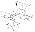 Page L Diagram and Parts List for 136-629-121 1986 MTD Lawn Tractor