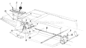 Page E Diagram and Parts List for 136-648D033 1986 MTD Lawn Tractor