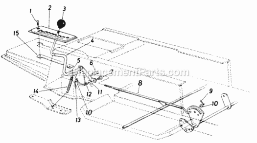 Page I Diagram and Parts List for 136-696-000 1986 MTD Lawn Tractor