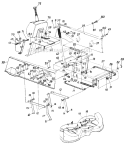 Page A Diagram and Parts List for 136-700-002 1986 MTD Lawn Tractor