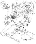 Part Location Diagram of 13849 MTD Side Panel Upper Frame R.H.
