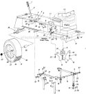 Part Location Diagram of 13791 MTD Deck Link