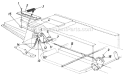 Page F Diagram and Parts List for 13618S 1985 MTD Lawn Tractor