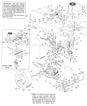 Part Location Diagram of 722-0247 MTD Foam Strip
