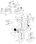 Part Location Diagram of 16603A MTD Spindle Meeting Plate