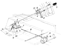 Page E Diagram and Parts List for 13655-7 1987 MTD Lawn Tractor