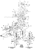 Page A Diagram and Parts List for 13675-7 1987 MTD Lawn Tractor