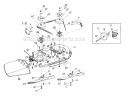 Page A Diagram and Parts List for 136C450F009 178-326 -1996 MTD Lawn Tractor