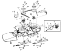 Page A Diagram and Parts List for 136C451F000 1996 MTD Lawn Tractor