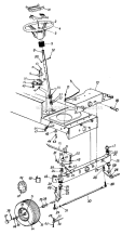 Page R Diagram and Parts List for 136G765N704 481-2368 -1996 MTD Lawn Tractor