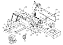 Page H Diagram and Parts List for 136G765N704 481-2368 -1996 MTD Lawn Tractor