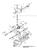 Page K Diagram and Parts List for 136L660F077 95178 -1996 MTD Lawn Tractor