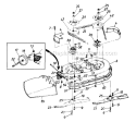 Page A Diagram and Parts List for 136L660G205 1996 MTD Lawn Tractor