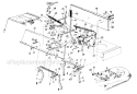 Page B Diagram and Parts List for 136M660G062 43995 -1996 MTD Lawn Tractor