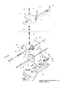 Page K Diagram and Parts List for 136M660G129 725-509 -1996 MTD Lawn Tractor