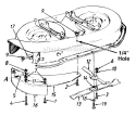 Page G Diagram and Parts List for 136M660G353 1996 MTD Lawn Tractor