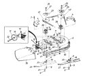 Page A Diagram and Parts List for 136M673G033 7021231 -1996 MTD Lawn Tractor