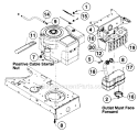 Page F Diagram and Parts List for 136M679G724 1996 MTD Lawn Tractor