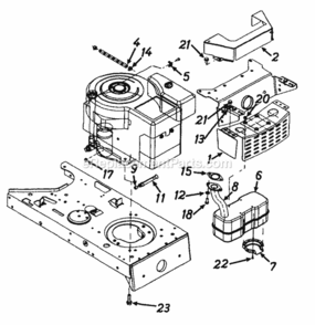 Page M Diagram and Parts List for 136M695G352 1996 MTD Lawn Tractor